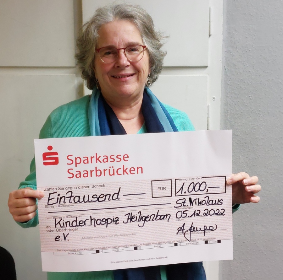 Nikolauspostamt-Scheck